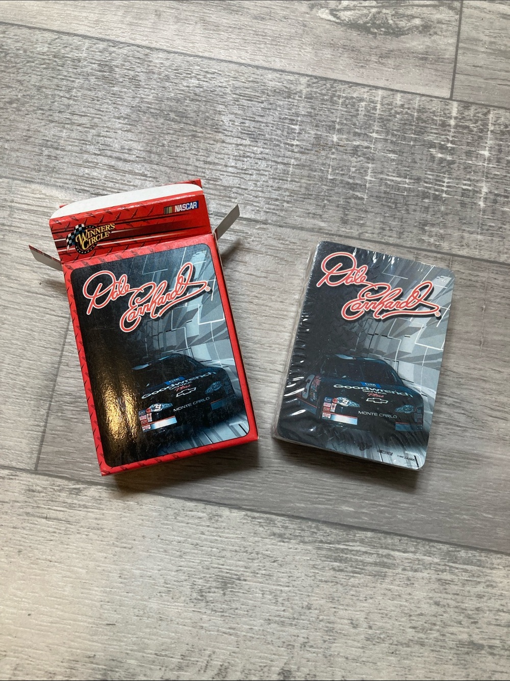 Dale Earnhardt Playing Cards
